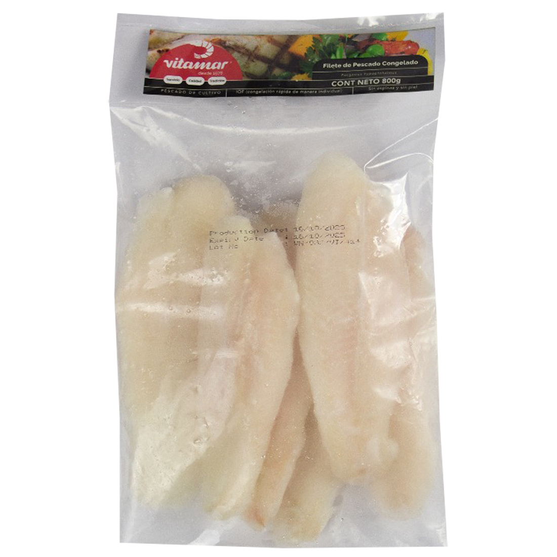 Filete de Basa x 800g Netos
