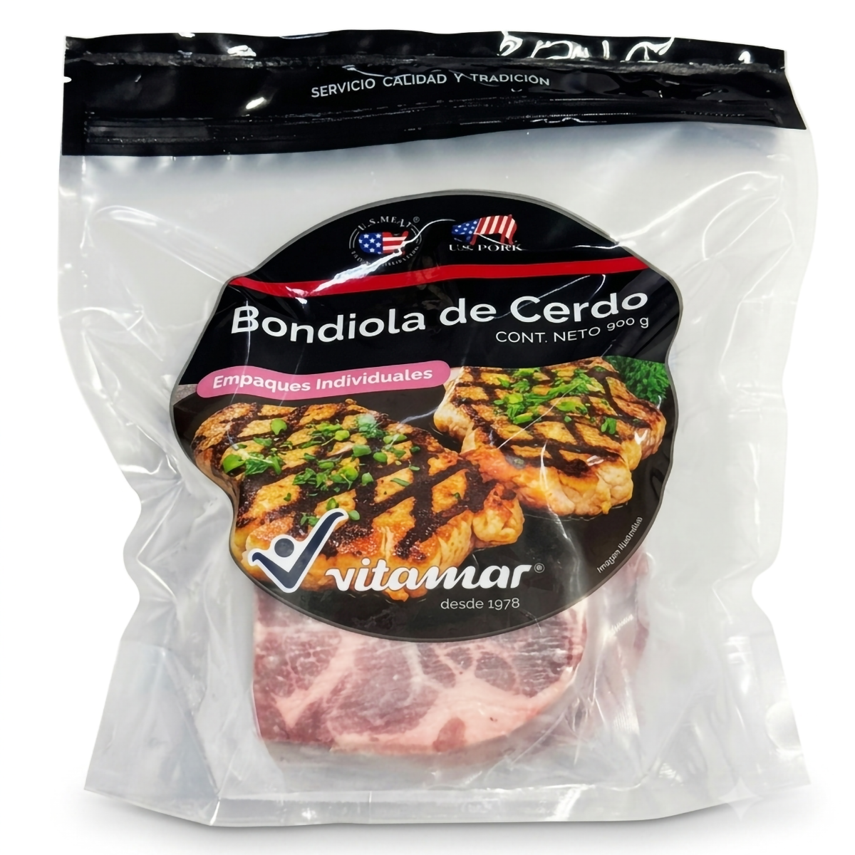 Bondiola de Cerdo x 900g Netos